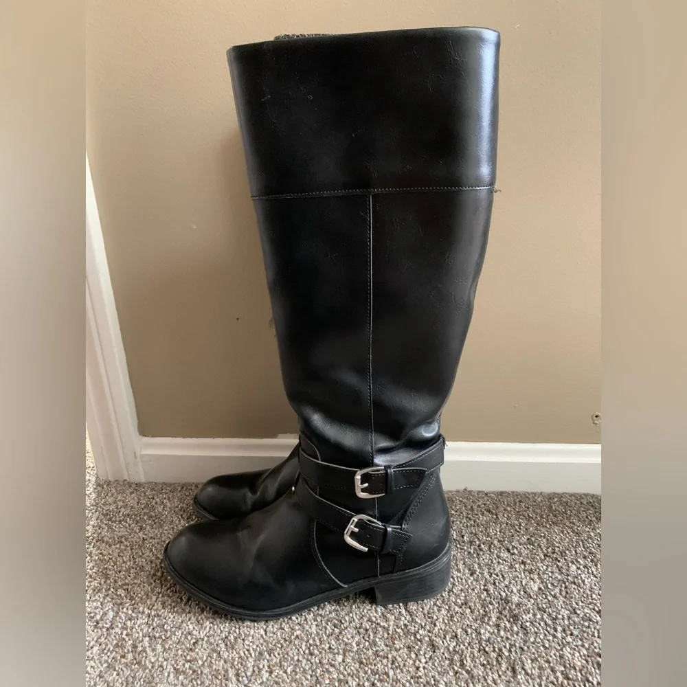 Arizona Jean Company Black Knee-High Boots - Picture 4 of 5